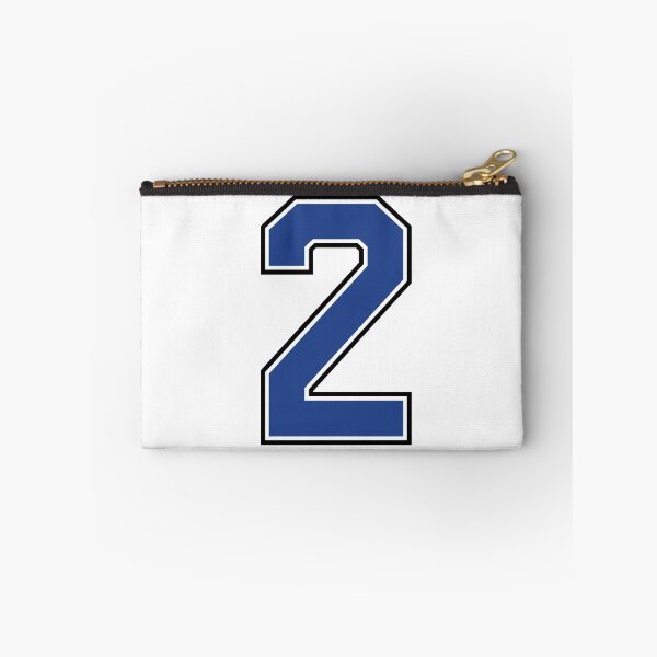 Item preview, Blue Number 2 lucky sports jersey two designed and sold by HeavyStyle.