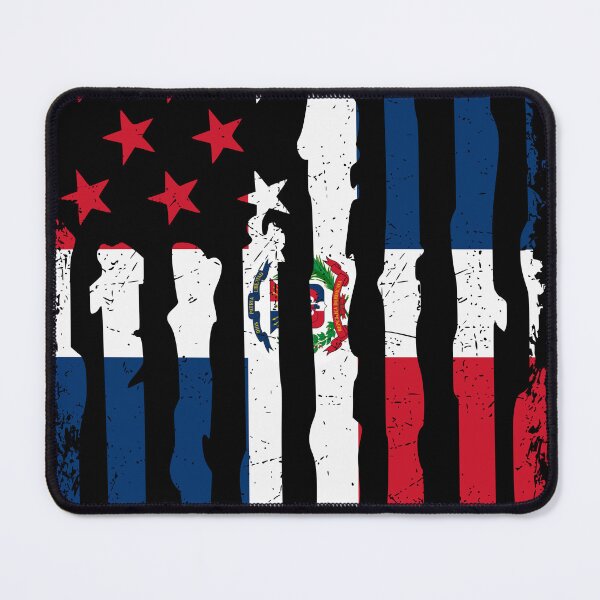 Item preview, Dominican American Pride USA Flag Dominican Roots designed and sold by pixeljamz.
