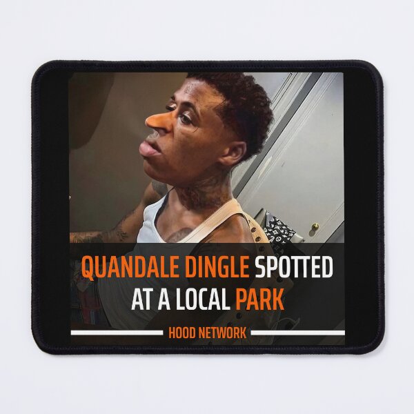 Item preview, HD Meme Face Quandale Dingle Spotted at a Local Park designed and sold by fomodesigns.