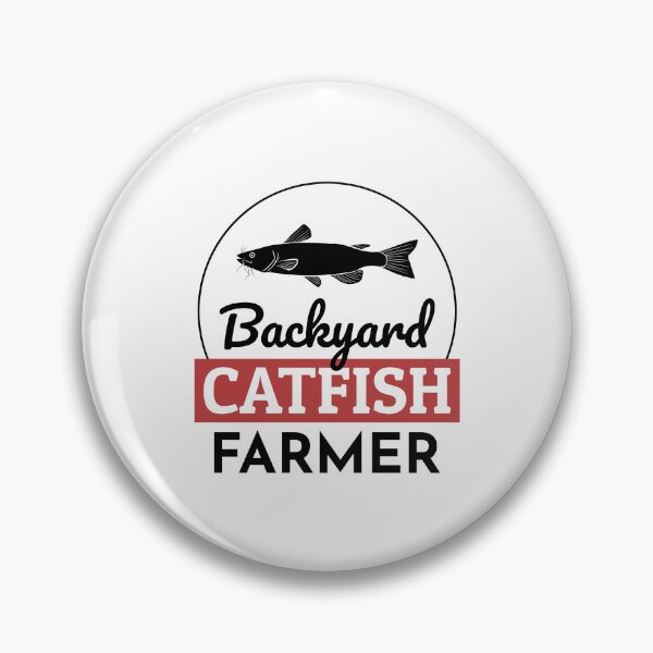 Artikelvorschau, Backyard Catfish Farmer Fish Farming Farm entworfen und verkauft von TastefulTees.