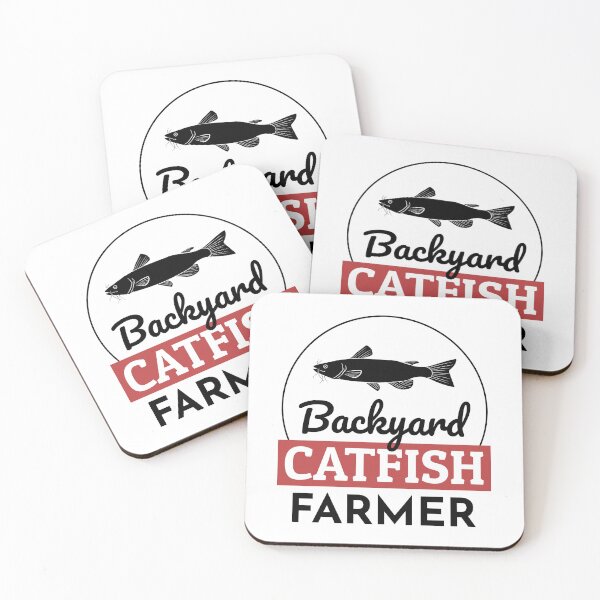 Item preview, Backyard Catfish Farmer Fish Farming Farm designed and sold by TastefulTees.