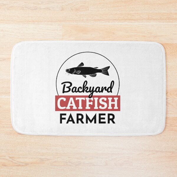 Item preview, Backyard Catfish Farmer Fish Farming Farm designed and sold by TastefulTees.
