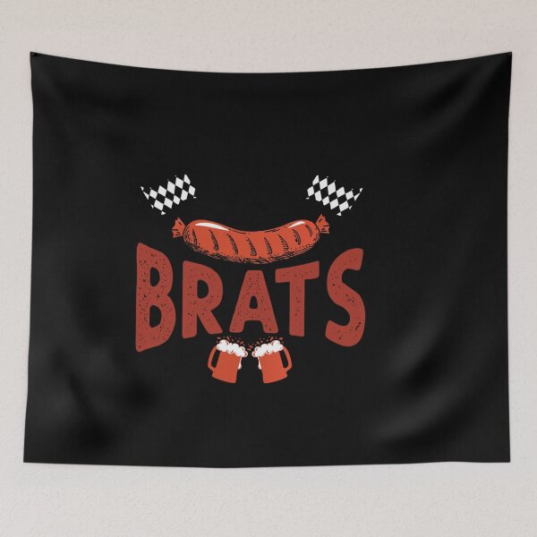 Item preview, OKTOBERFEST RUNNING WILL RUN FOR BRATS GERMAN SAUSAGE designed and sold by sobriowslen.