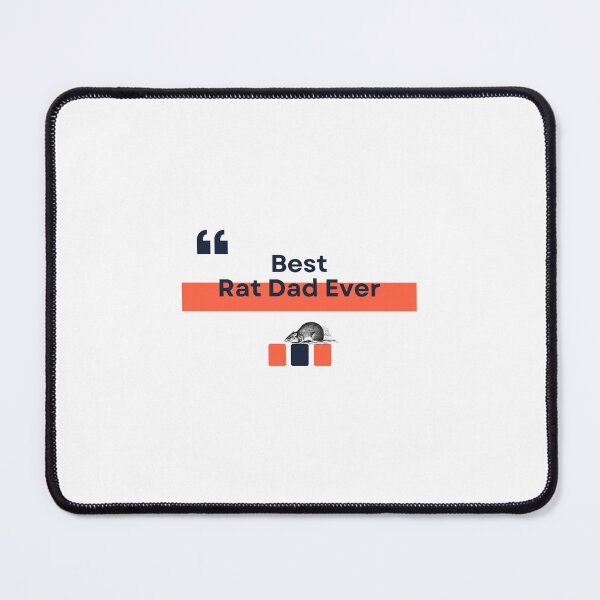 Item preview, Best Rat Dad Ever - Funny Joke Fashion Style Women Men Gift designed and sold by Ramesh ⭐⭐⭐⭐⭐.
