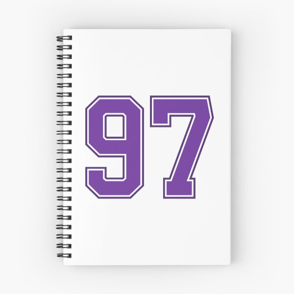 Item preview, Purple Number 97 lucky sports jersey ninety seven designed and sold by HeavyStyle.