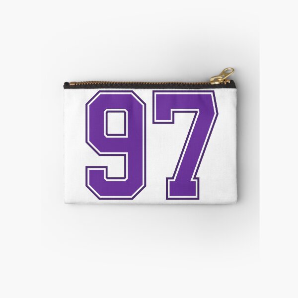 Artikelvorschau, Purple Number 97 lucky sports jersey ninety seven entworfen und verkauft von HeavyStyle.