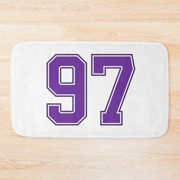 Item preview, Purple Number 97 lucky sports jersey ninety seven designed and sold by HeavyStyle.