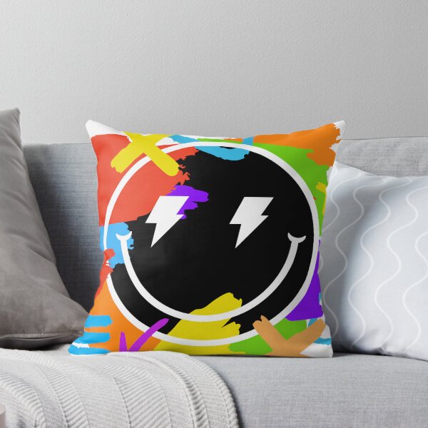 Item preview, Just Getting Bi Retro Smiley Face designed and sold by TrueWorth.