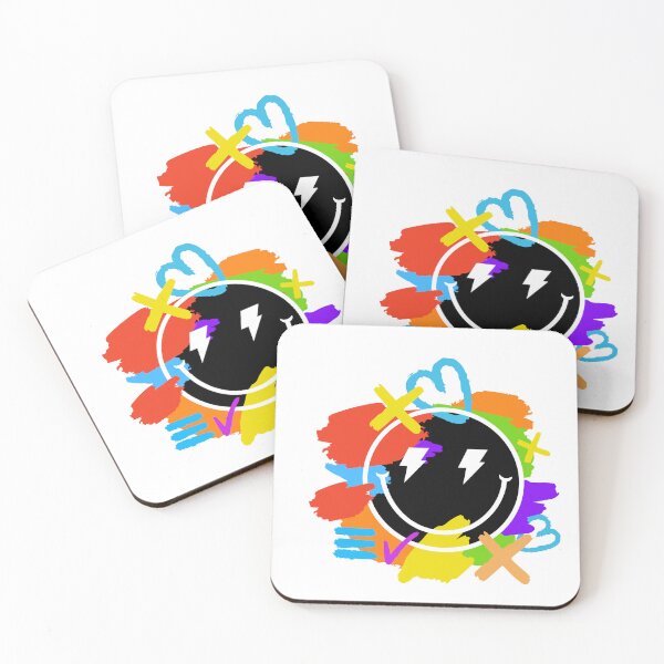 Item preview, Just Getting Bi Retro Smiley Face designed and sold by TrueWorth.