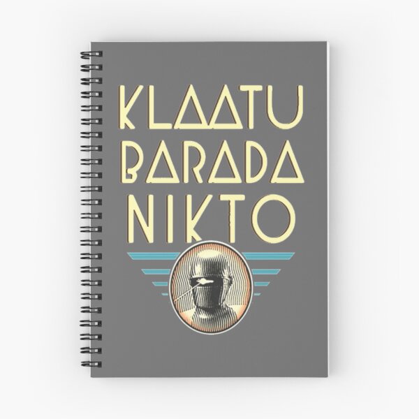 Item preview, klaatu barada nikto funny Classic Essential designed and sold by BraulioHane1100.