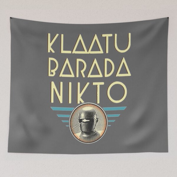 Item preview, klaatu barada nikto funny Classic Essential designed and sold by BraulioHane1100.