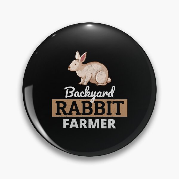 Artikelvorschau, Backyard Rabbit Farmer Animal Farming Farm entworfen und verkauft von TastefulTees.