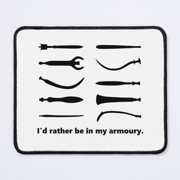 Item preview, I'd rather be in my armoury: African swords edition designed and sold by FordeMA.