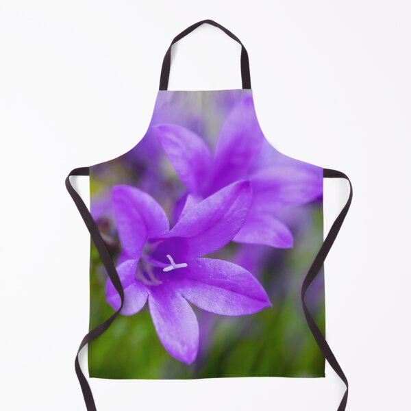 Item preview, Purple Campanula Flowers designed and sold by Tanya C  Smith.