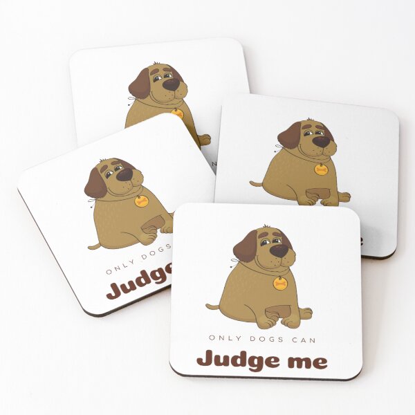 Item preview, Only dogs can judge me, Dog Person designed and sold by Nero9o.