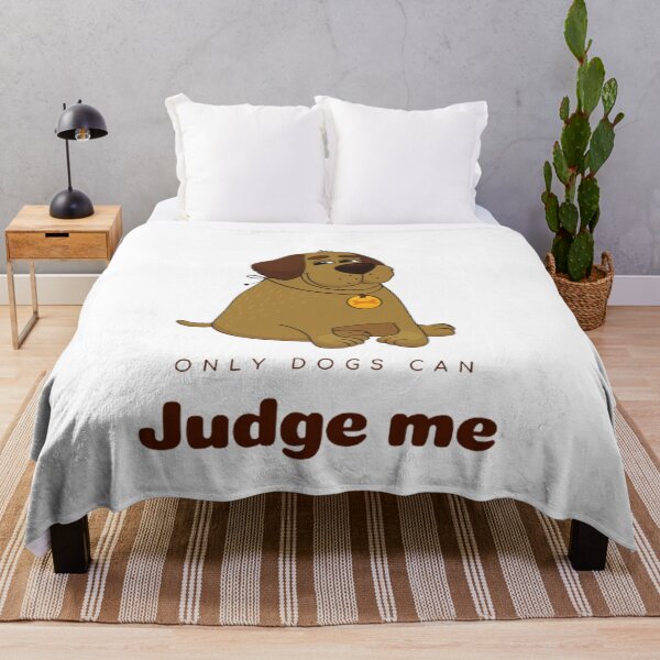 Artikelvorschau, Only dogs can judge me, Dog Person entworfen und verkauft von Nero9o.
