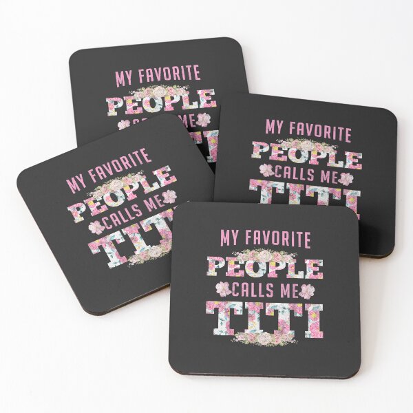Artikelvorschau, My Favorite People Call Me Titi Tshirt for an Aunt or Auntie entworfen und verkauft von Corelli87.