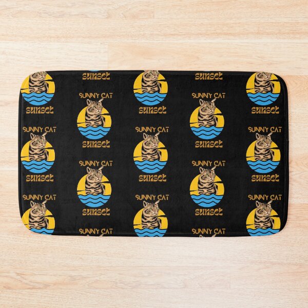 Item preview, Sunny Cat Sunset - Cute designed and sold by SBWorld.