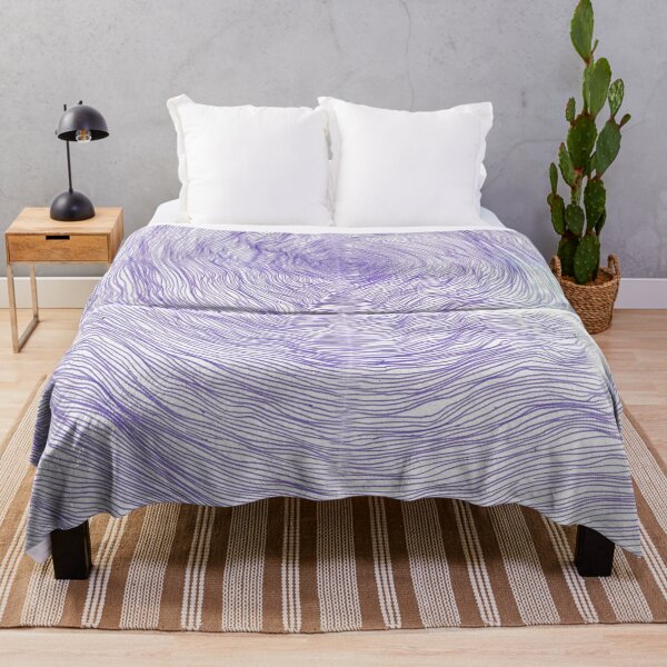 Item preview, purple, lines, trippy, aesthetic, geometric, minimalist, simple, lines, line art, sea, waves designed and sold by AlbinaSergeevaart.