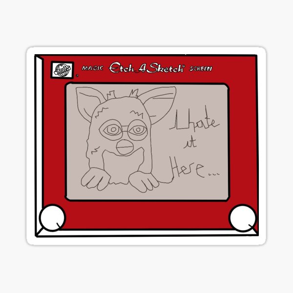 Triceratops Etch-a-sketch Art Print for Sale by SharksEatMeat