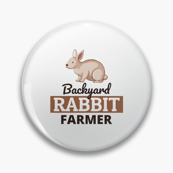 Artikelvorschau, Backyard Rabbit Farmer Animal Farming Farm entworfen und verkauft von TastefulTees.