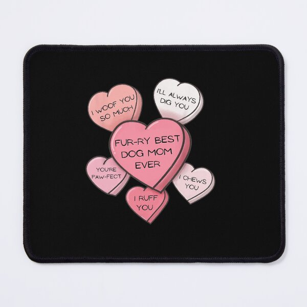 Item preview, CUTE HEARTS WITH DOG PUNS MOTHER DAY designed and sold by sobriowslen.