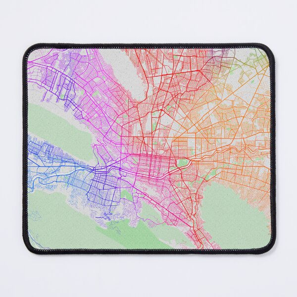 Item preview, Monterrey City Map of Mexico - Colorful designed and sold by deMAP.