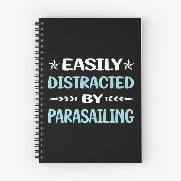 Item preview, Funny Easily Distracted Parasailing Parascending Parakiting designed and sold by robinnacallanyi.