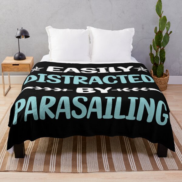 Item preview, Funny Easily Distracted Parasailing Parascending Parakiting designed and sold by robinnacallanyi.