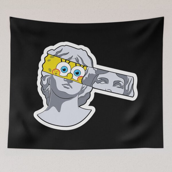 Item preview, SpongeBob Greek Statue designed and sold by stokesk391.