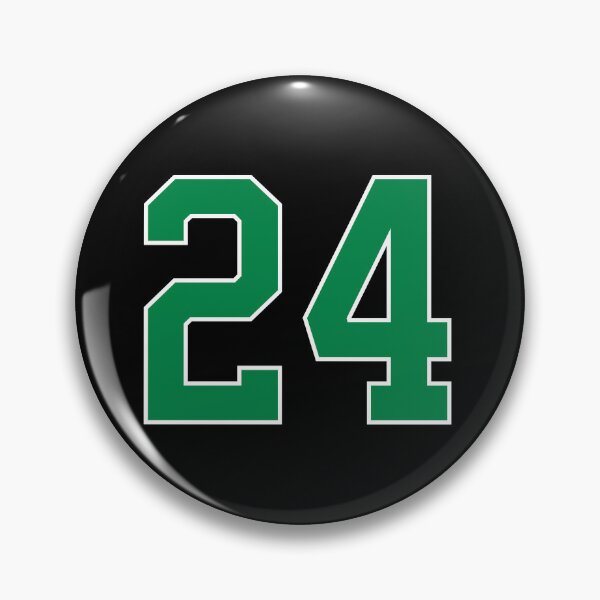 Item preview, 24 number, green lucky sports twenty four designed and sold by ArtIsParty.