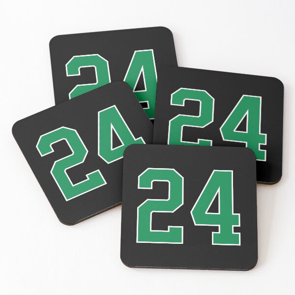Item preview, 24 number, green lucky sports twenty four designed and sold by ArtIsParty.