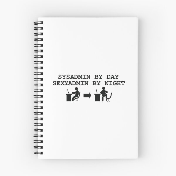 Item preview, sysadmin by day, sexyadmin by night designed and sold by yourgeekside.