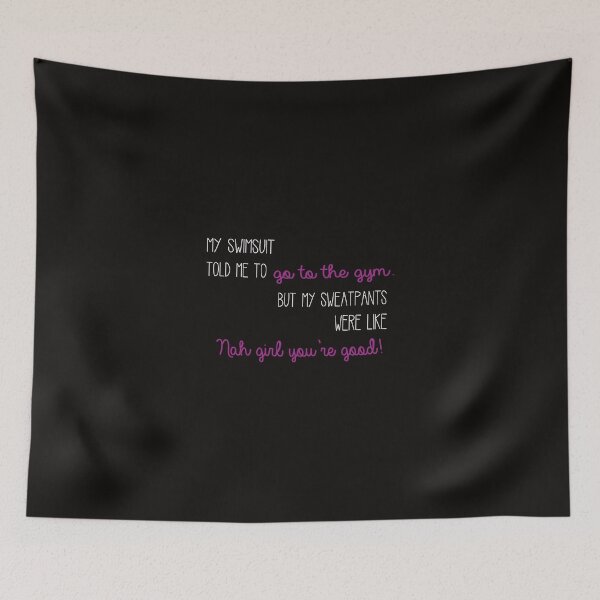 Item preview, Gym Wording designed and sold by CreativeStrike.