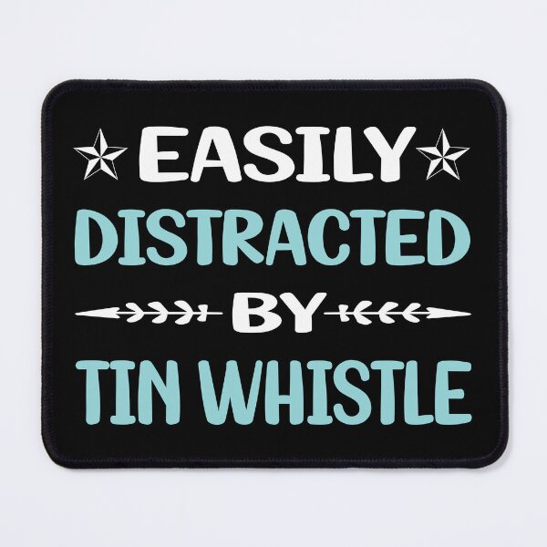 Item preview, Funny Easily Distracted Tin Whistle Flageolet designed and sold by robinnacallanyi.