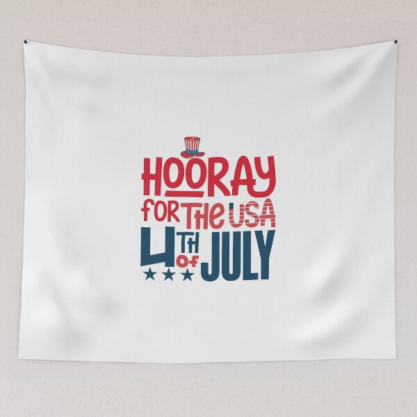 Item preview, Hooray For The Usa 4 Th Of July, Usa independance quotes, America, 4th of July, Summer, Usa Flag designed and sold by comeonyassine21.