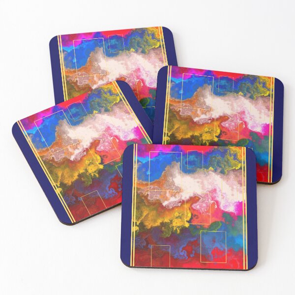 Item preview, Colorful Gases And Rectangles designed and sold by artistoutfitter.