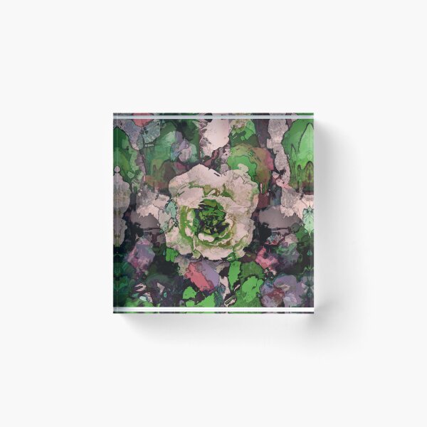 Item preview, White Green Rose designed and sold by Natalie Holland.