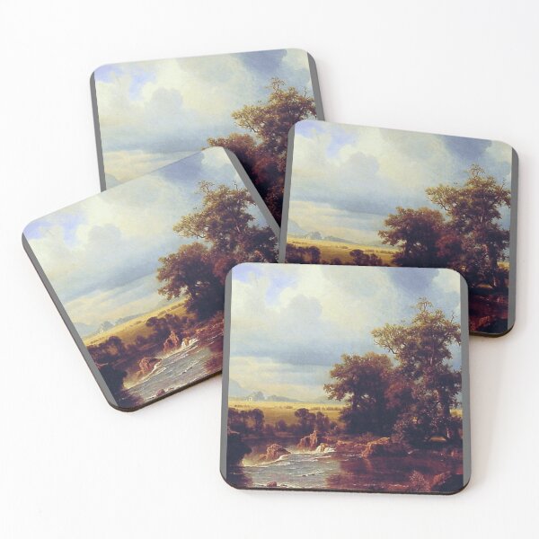 Item preview, Albert Bierstadt -Northern Nebraska Plateau fracture, 1863 Classic designed and sold by LidiagRinaldi.