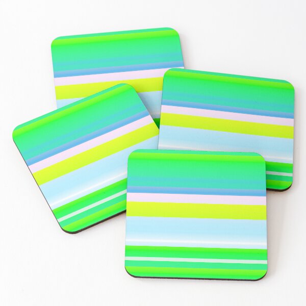 Item preview, Green stripes | fresh green striped designed and sold by lausn.