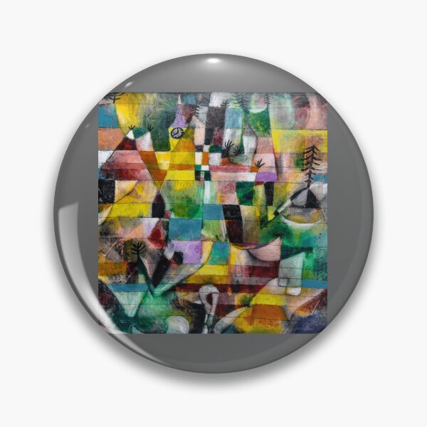 Item preview, Klee  Landscape with Yellow Church Tower   Classic designed and sold by BraulioHane1100.