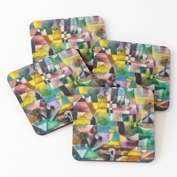 Item preview, Klee  Landscape with Yellow Church Tower   Classic designed and sold by BraulioHane1100.