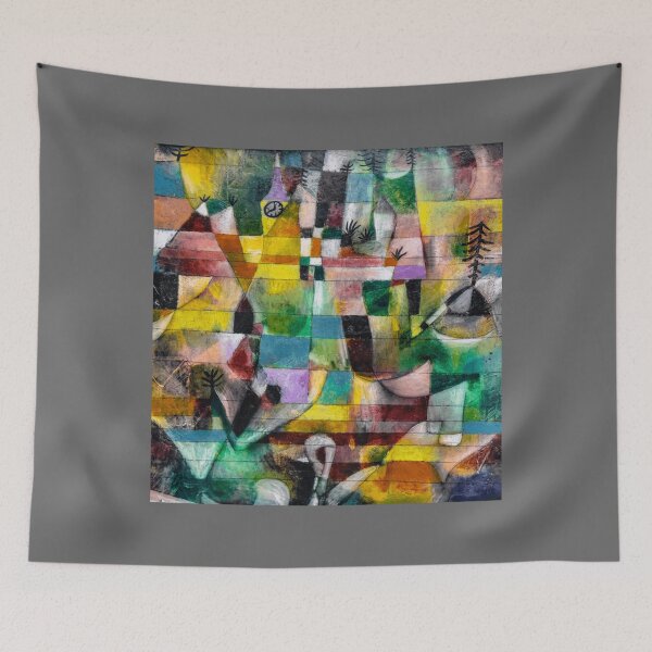 Item preview, Klee  Landscape with Yellow Church Tower   Classic designed and sold by BraulioHane1100.