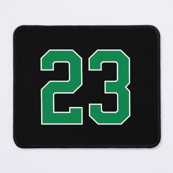 Item preview, 23 number, green lucky sports twenty three designed and sold by ArtIsParty.