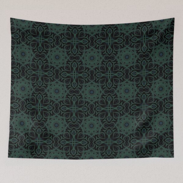 Item preview, Mystical arty flower mandala like drawing designed and sold by Shape-And-Color.
