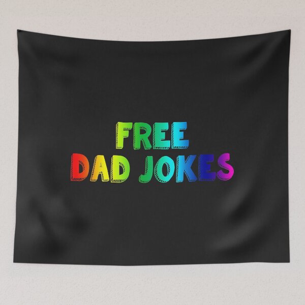 Artikelvorschau, Pride Parade Dad Shirt Free Dad Jokes entworfen und verkauft von Corelli87.