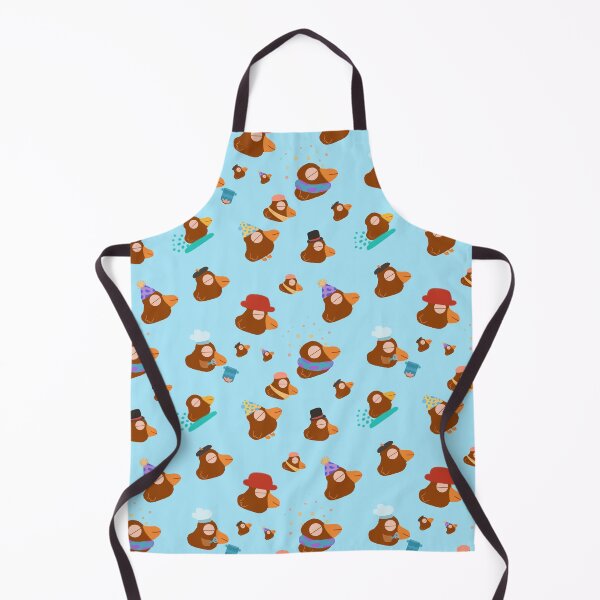 Item preview, Brown Bird's Fashion Series Pattern- Blue designed and sold by MILdecals.