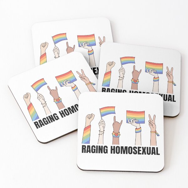 Item preview, Raging Homosexual Proud Pride designed and sold by Nepaz-Designs.