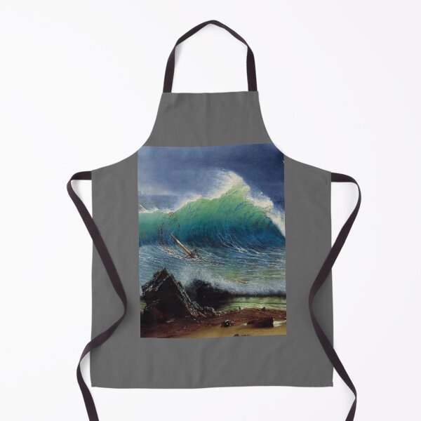 Item preview, Albert Bierstadt -The beach of the turquoise sea, 1878 Classic designed and sold by LidiagRinaldi.