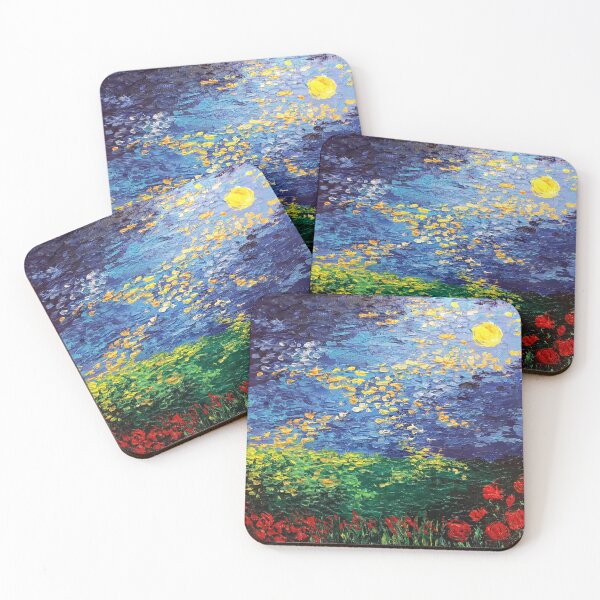 Item preview, Land of the Golden Moonshine designed and sold by LinaPark-Art.